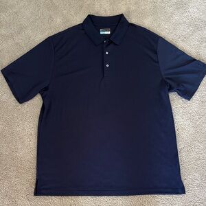 PGA Tour Men's Dark Blue Polo Shirt